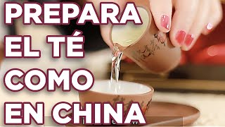 Preparar el té como en China Brewing tea the Chinese way [upl. by Eckardt]