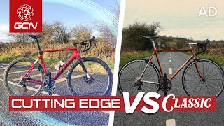 Cutting Edge Vs Classic Bike  How Much Faster Is A Modern Superbike [upl. by Nnahtur]