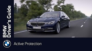 Active Protection  BMW Drivers Guide [upl. by Nirro]