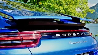 Porsche Panamera Retractable Rear Spoilers [upl. by Eceeryt]