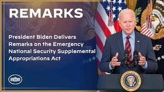 President Biden Delivers Remarks on the Emergency National Security Supplemental Appropriations Act [upl. by Eulalee]