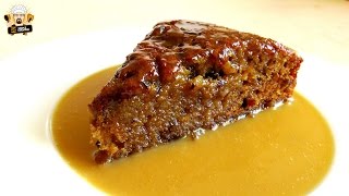 STICKY DATE PUDDING WITH CARAMEL SAUCE RECIPE [upl. by Neelloc]