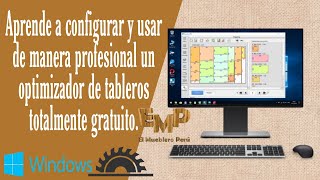 El mejor optimizador de cortes de tableros GRATIS 2024 [upl. by Yelserp]