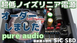 オーディオ用 超低ノイズ リニア電源【フルオプションでオーダーしました】24bit192Khz 8K Review [upl. by Zetnod]