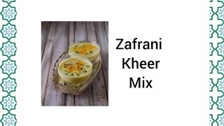 Zafrani kheer Mix Recipe cooking food kheerrecipe cookingathome [upl. by Wardlaw]