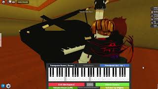 Love Nwantiti  Roblox Virtual Piano sheets in desc [upl. by Hi]