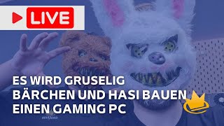 Es wird gruselig  Gaming PC Bau mit Bärchen und Hasi [upl. by Wershba]