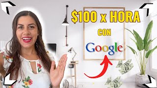 🔴​Gana USD 100 x hora con Google  Gana Dinero por Internet Trabajando desde Casa ​🏠​ [upl. by Halimaj]