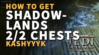 All Shadowlands Chests Locations Kashyyyk Star Wars Jedi Fallen Order [upl. by Cody]