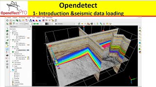 1OpendTect introduction amp Seismic data loading [upl. by Enomys]