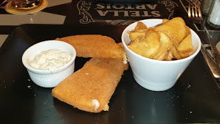 Best food in Prague  Delicious Fried Cheese Dish in Czech Republic [upl. by Greenburg446]