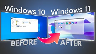 How to make Windows 10 look like Windows 11  Windows 11 Theme For Windows 10 [upl. by Arretnahs]