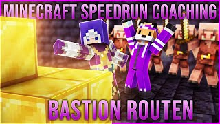 Ich COACHE Reved in MINECRAFT SPEEDRUNS Alle Bastionen [upl. by Rodmun]