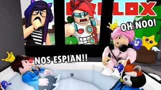 Espiando Vecinos con Mi Novia en Brookhaven  Buscando Casa en Brookhaven  Juegos Roblox en Español [upl. by Atiuqes]