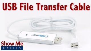 Easy To Use USB 20 File Transfer Cable 23107003 [upl. by Anod383]