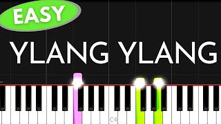 Fkj  Ylang Ylang  Easy Piano tutorial [upl. by Chelsea]