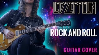 Rock And Roll  Led Zeppelin Guitar amp Bass Cover [upl. by Errehs]