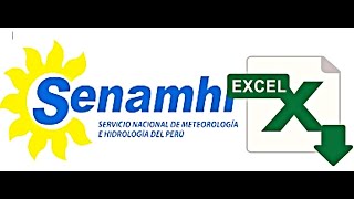 Como descargar DATOS METEOROLÓGICOS de SENAMHI a excel 2020  TUTORIAL [upl. by Adlesirc]