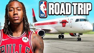 What it’s like to go on a Road Trip as an NBA Player… [upl. by Anelak]