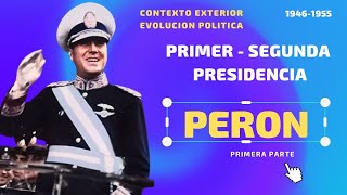 Como fue el Primer GOBIERNO de PERON 👉 1946 a 1955 👈 [upl. by Aynatan]