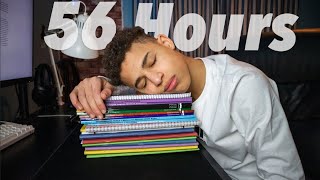 Studying 56 Hours for GCSEs [upl. by Lezirg]