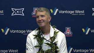 Arizona Football Press Conference [upl. by Amalberga963]