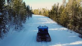 Thiokol Spryte 1200 1st run at Snolager [upl. by Waterman]