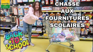 CHASSE AUX FOURNITURES SCOLAIRES 2021 [upl. by Alleunam]