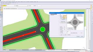 CIVIL DESIGNER FAQ  MiniRoundabouts  crowned and crossfall vertical grading [upl. by Suzy384]