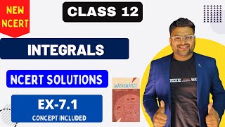 Chapter 7 Integrals  Exercise 71 I NCERT Solutions I New NCERT solution Class 12 I Class 12 Maths [upl. by Mathilda]