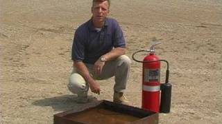 CO2  How to use a fire extinguisher training [upl. by Estell]