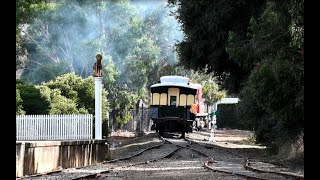 English Electric Loco 507 Shunting at SteamRangers Mt Barker Depot sure to impress their UK visitors [upl. by Lyndsie]