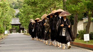 Japanese Zen Monastery Documentary 1 Zen Buddhism Japanese Temple 寺 SogenJi 曹源寺 [upl. by Nichole]