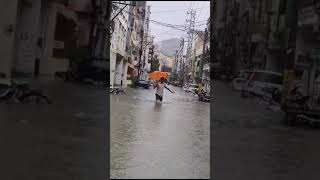 Vijayawada Andhra Pradesh Barish ka Mausam baarish varsham rain shorts [upl. by Euqinomad851]