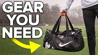 FOOTBALL GEAR YOU DIDN’T KNOW YOU NEED  what to pack [upl. by Ecitnerp]