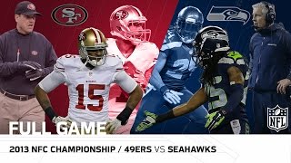 2013 NFC Championship San Francisco 49ers vs Seattle Seahawks  NFL Full Game [upl. by Cochran]