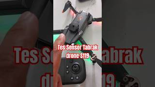 Obstacle Sensor Test S119 Drone dronemurah cheapdrone [upl. by Boorman]