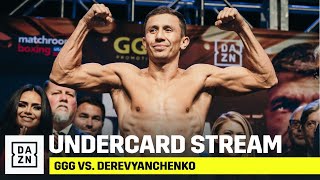 GGG vs Derevyanchenko Undercard [upl. by Mariele301]