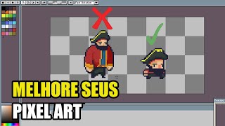 8 DICAS DE PIXEL ART PARA INICIANTES  CRIE SEUS JOGOS [upl. by Nanyk600]