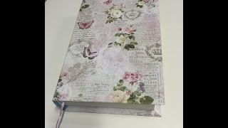 Tutorial Come rivestire un libro  How to cover a book [upl. by Dnomhcir]