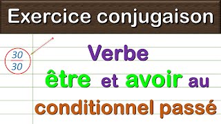 Le Conditionnel Passé  Conjugaison Français  30 Questions [upl. by Nylhsoj445]