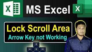 How to Unlock Scroll Lock in Excel  Remove Disable or Turn Off Scroll Lock in Excel  Arrow Key [upl. by Mesics175]