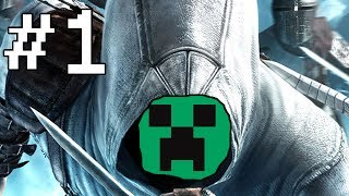 Assassins Creep  MINECRAFT  Part 1 W Blitzwinger amp Gamer Parkour HD [upl. by Azenav]