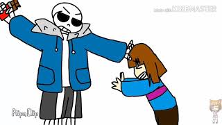 Pretty please MEME undertale sans and friks [upl. by Niels]