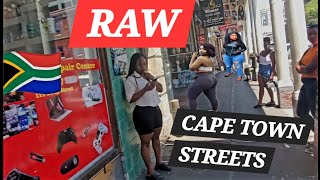 AMERICAN SHOCKED 😱 REDLIGHT DISTRICT capetown southafrica WalkAfrica🇿🇦 [upl. by Paza]