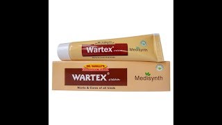 Medisynth Wartex Cream [upl. by Noseyt]