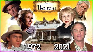 THE WALTONS CAST  THEN AND NOW 1972  2021  Richard Thomas Michael Learned [upl. by Arleen898]