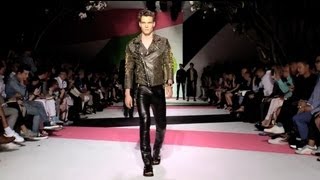 Versace Mens SpringSummer 2014 Full Show  EXCLUSIVE  HQ [upl. by Henden750]