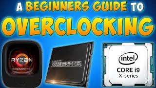 HOW TO OVERCLOCK CPU amp BIOS Settings Explained Intel amp AMD Beginners Guide to OverClocking A CPU [upl. by Drofniw]