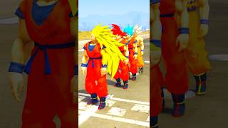 Las transformaciones de Goku se enfrentan a Freezer SpiderXGTAV animation goku shorts [upl. by Meyer]